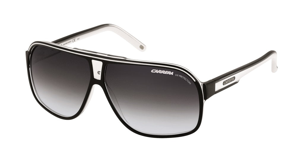 Carrera GRAND PRIX 2 Black White Crystal w/ Dark Grey – Crew Brothers