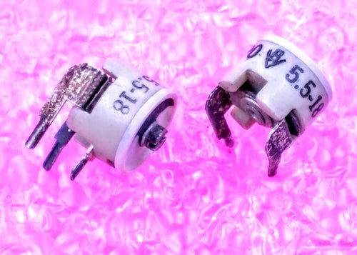 Variable Cap, 5.5-18pF Ceramic Capacitor Trimmer