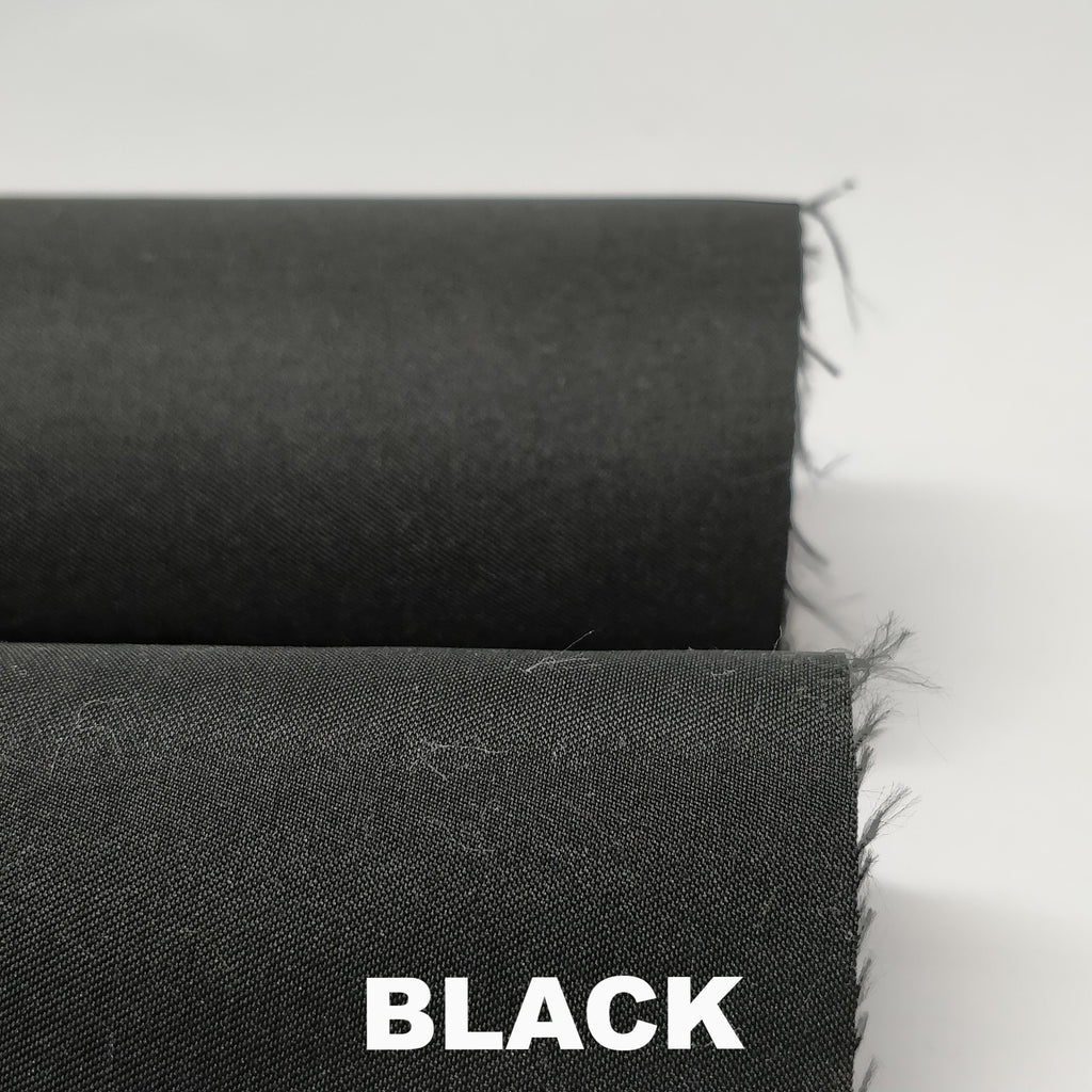 Black 100 Wt. Micro Fleece Fabric