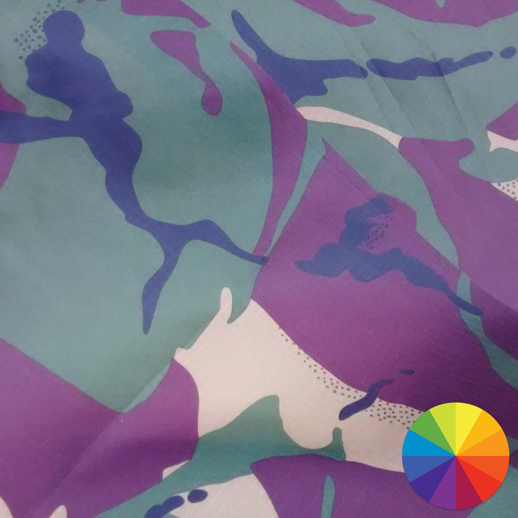 Camouflage Print Polycotton