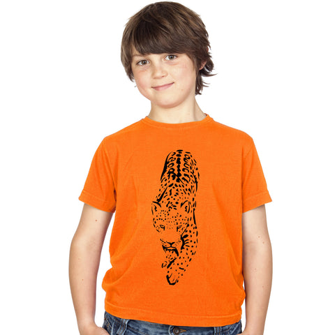 Boys Tiger T-Shirt with Tiger Head Design – Tiger Prints