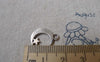 Accessories - 20 Pcs Antique Silver Crescent Moon Star Charms 11x17mm A7054