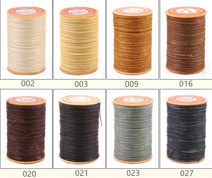 0.45mm Round Wax Polyester Thread Cord 148 meters/ 161 yards