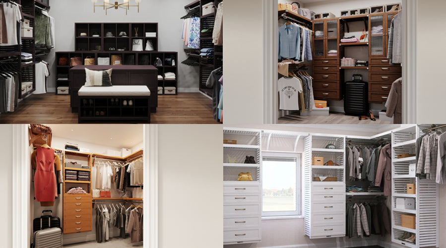 custom walk in closet designs from free design service