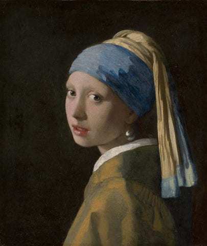 Johannes Vermeer, “Girl with a Pearl Earring” (1664-67) (image courtesy Mauritshuis, The Hague)
