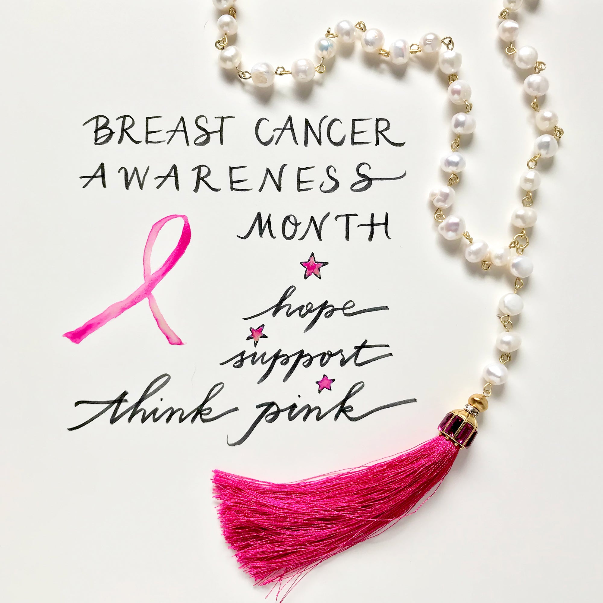 #SequinSayings - Our Mantra for the Month is #ThinkPink