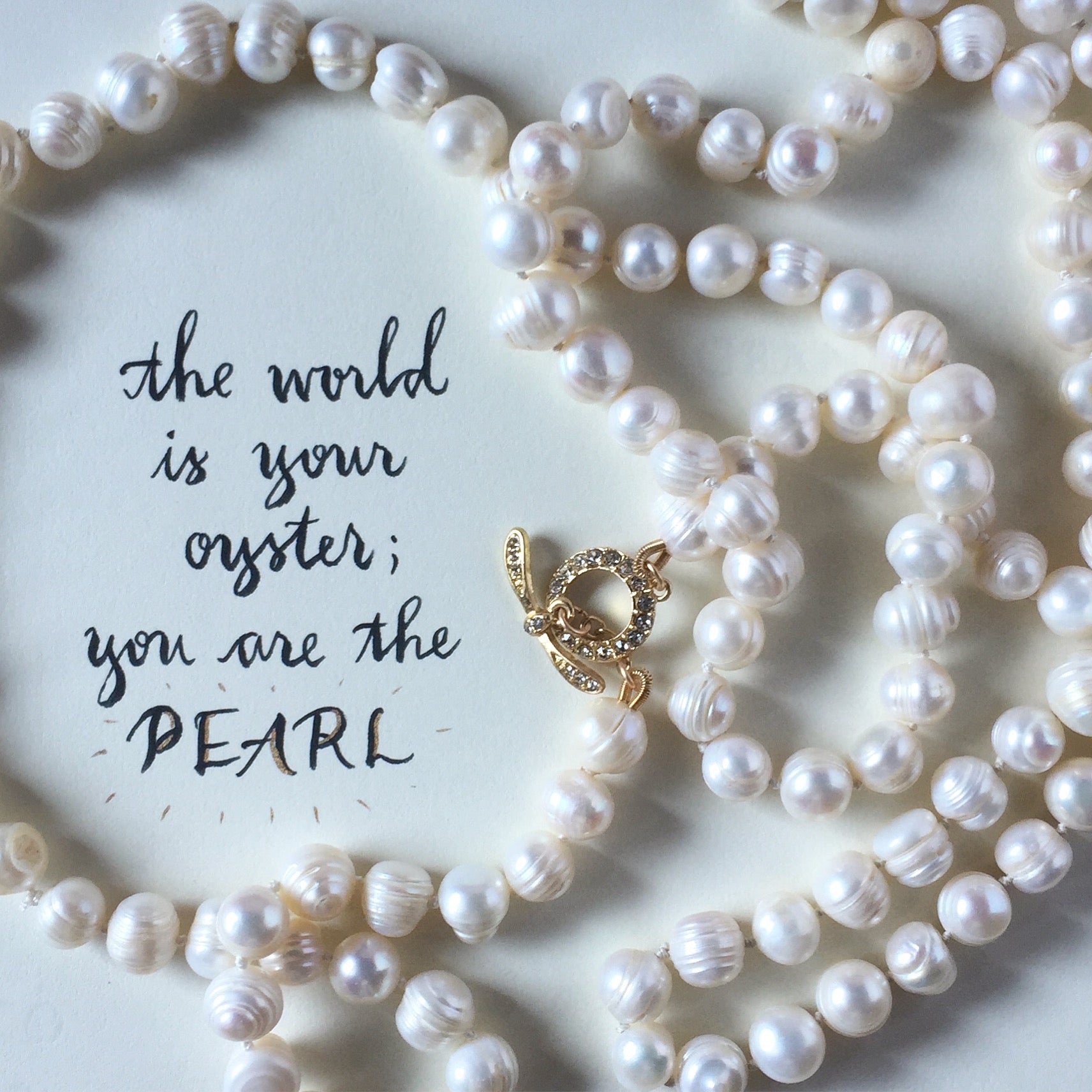 #SequinSayings - You are the Pearl