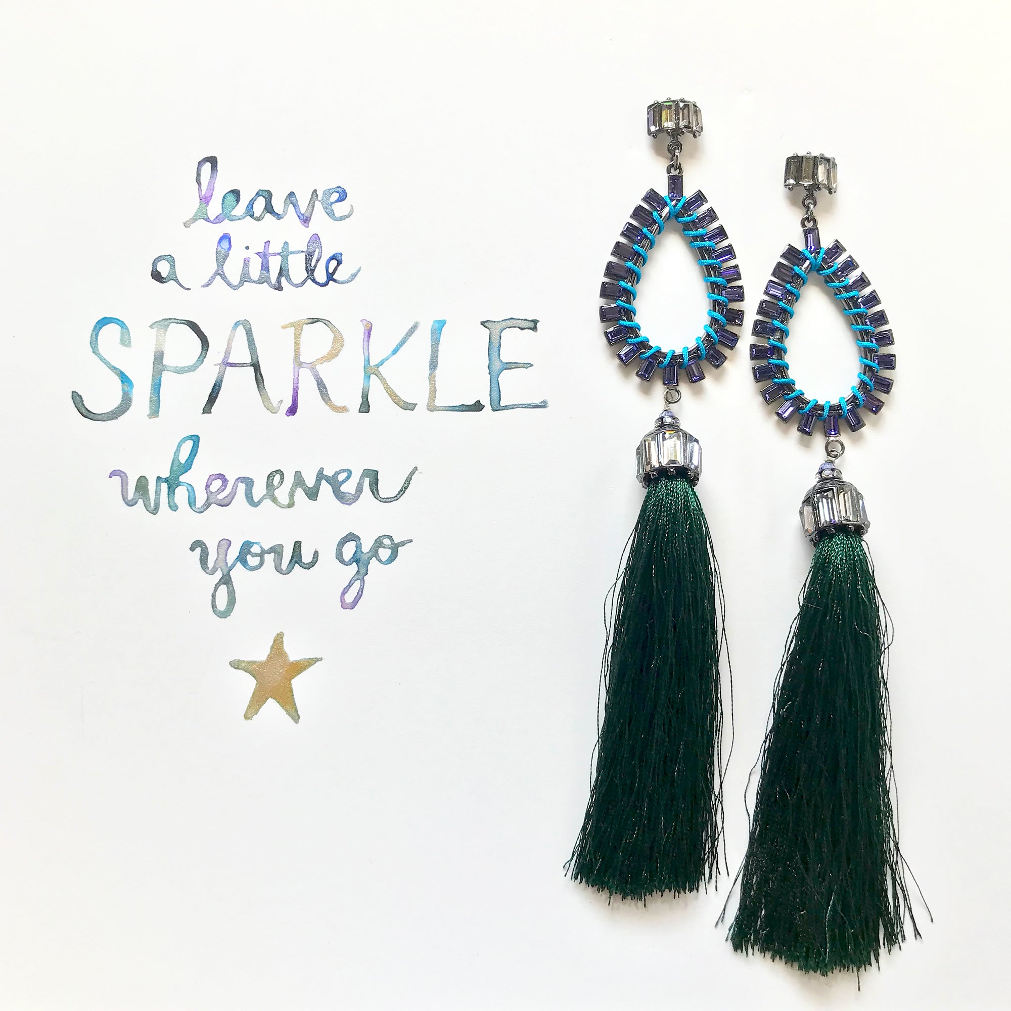 #SequinSayings - Leave a Little Sparkle...