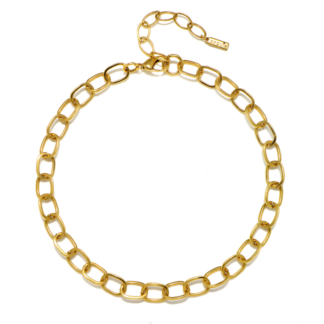 Reese Chain Choker Necklace | Sequin