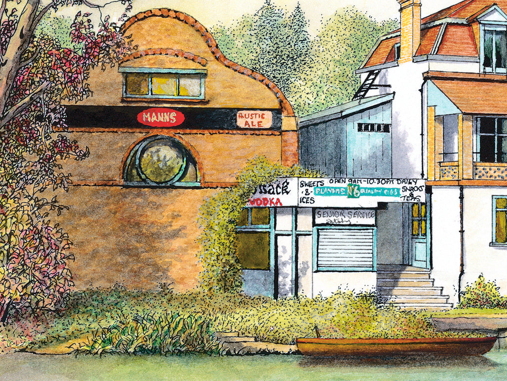 Eel Pie Island Hotel (1830-1971) Eel Pie Island, Twickenham | David Hankin