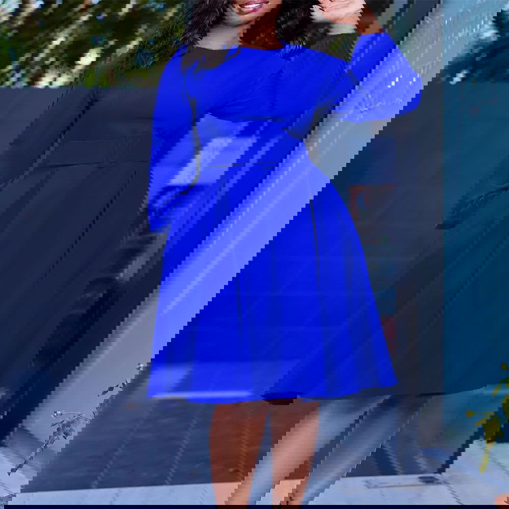 Royal Blue Dress