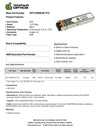 Allied Telesis / Allied Telesyn AT-SPZX80/1570 Compatible 1000BASE SFP CWDM 1570nm 80km DOM Transceiver Module