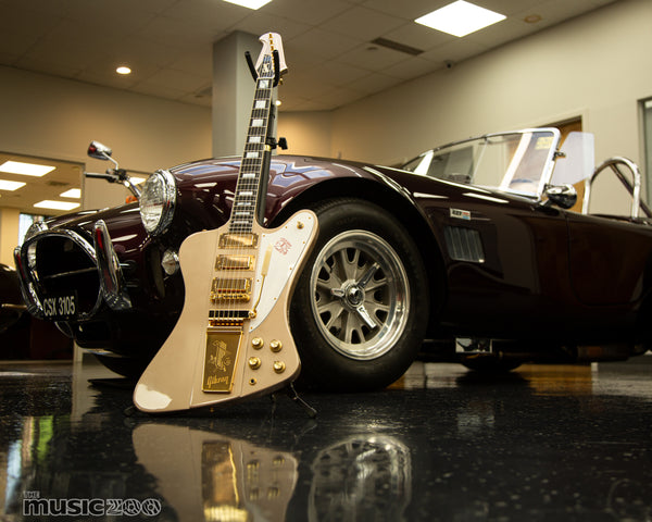 Photo Gallery: Cars & Guitars at the Motorcar Classics Showroom in Farmingdale!