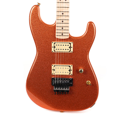 Charvel Custom Shop San Dimas Nitro Sunfire Orange Flake Music Zoo Exclusive