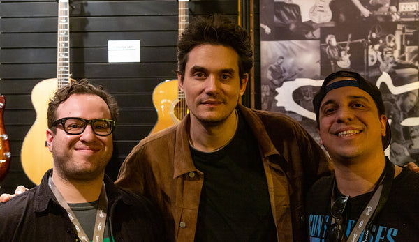 The Music Zoo Meets John Mayer in the PRS Booth at NAMM 2019!