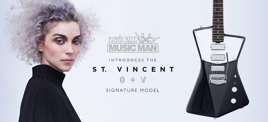 Ernie Ball Announces New St. Vincent Signature Model For 2016