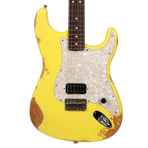 Fender Custom Shop 1969 Stratocaster Hardtail Heavy Relic Graffiti Yellow 2023