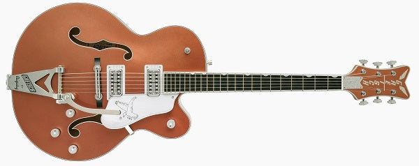 Gretsch G6136T Limited Edition Falcon with Bigsby Ebony Fingerboard Two-Tone Copper/Sahara Metallic