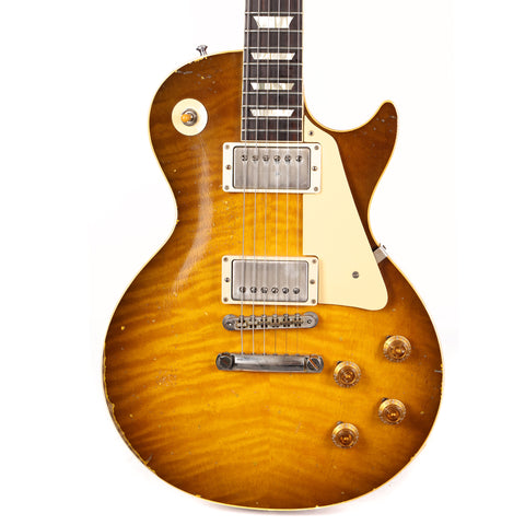 Gibson Custom Shop 1959 Les Paul Standard Heavy Aged Murphy Painted Gold Poppy Burst 2020