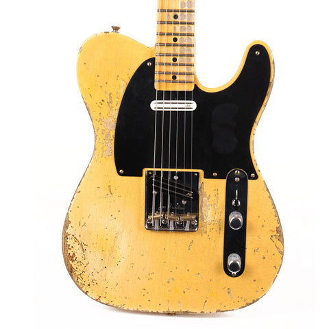 Fennder Custom Sho pLimted 1951 Nocaster Super Heavy Relic Aged Nocaster Blonde 2023