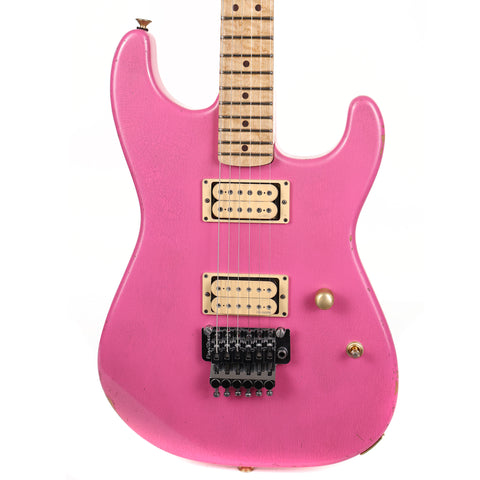 Charvel Custom Shop Nitro Aged San Dimas Platinum Pink 2023