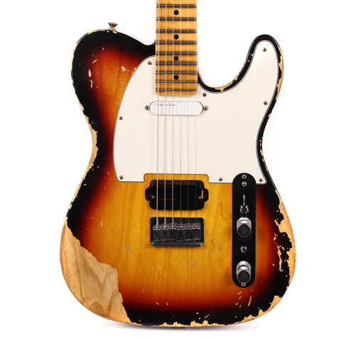 Fender Custom Shop Telecaster Plus Heavy Relic 3-Tone Sunburst 2023