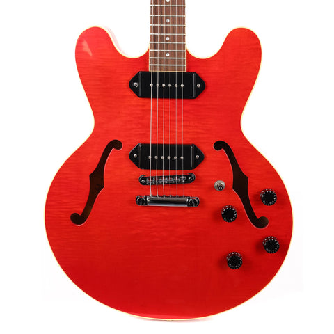 Heritage H-535 with P-90s Transparent Cherry Used