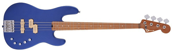 Pro-Mod San Dimas® Bass PJ IV, Caramelized Maple Fingerboard, Mystic Blue 2965068554
