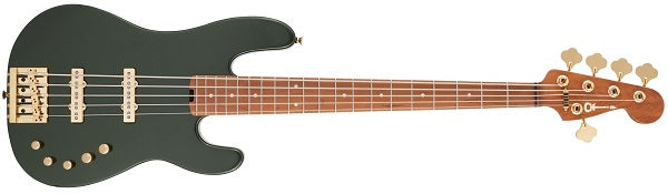 Pro-Mod San Dimas® Bass JJ V, Caramelized Maple Fingerboard, Lambo Green Metallic 2965079518