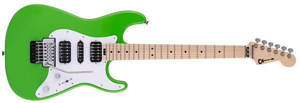 Pro-Mod So-Cal Style 1 HSH FR M, Maple Fingerboard, Slime Green