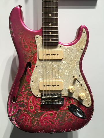 Paisley F-Hole Stratocaster by Greg Fessler #316