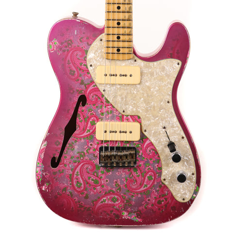 Fender Custom Shop Pink Paisley Thinline Telecaster Relic Masterbuilt Greg Fessler