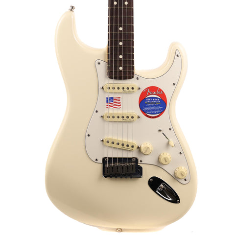 Fender Artist Series Jeff Beck Stratocaster Olympic White