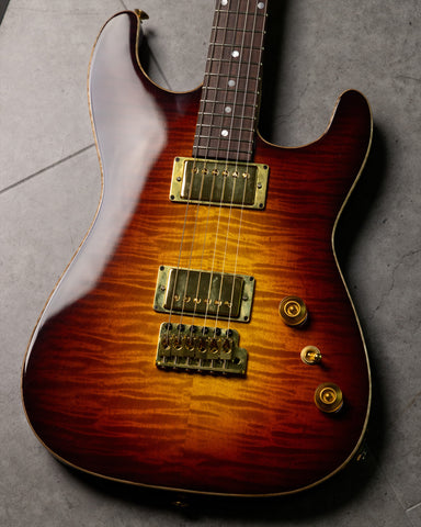 Colletti Guitars Speed of Sound aged flame top