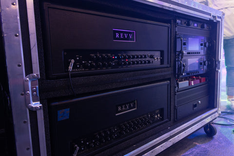 Jeff Schroeder revv and helix setup - the music zoo