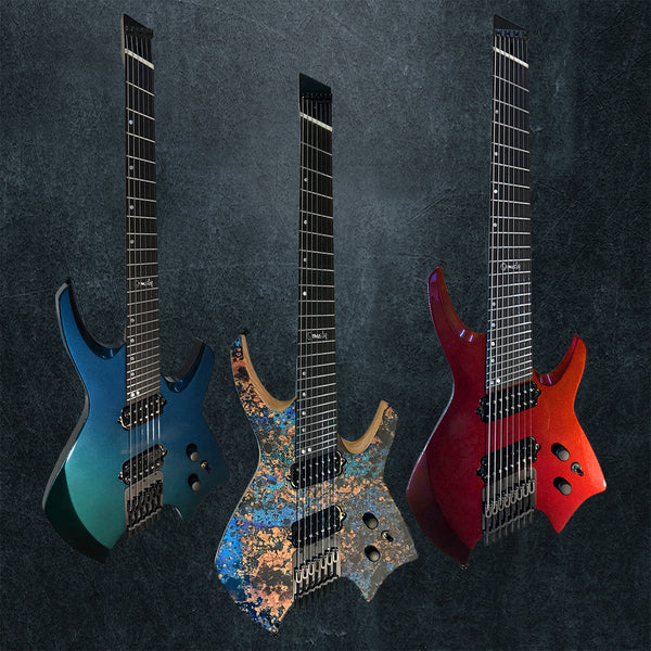 NAMM 2018: New Ormsby Goliath Series Headless Electric Guitars!