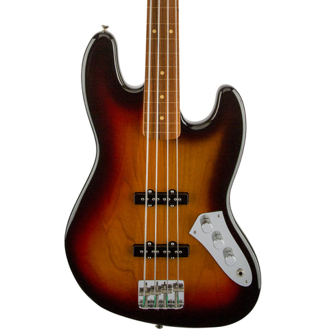 Fender Artist Series Jaco Pastorious Fretless Jazz Bass 3-Tone Sunburst