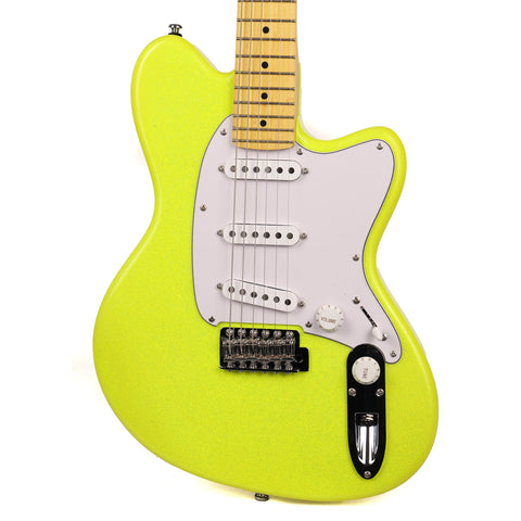 Ibanez Yvette Young Signature YY10 Slime Green Sparkle