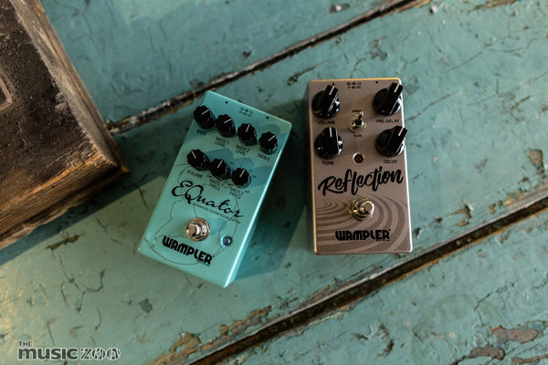 Wampler Introduces 2 New Pedals: Reflection Reverb & Equator EQ