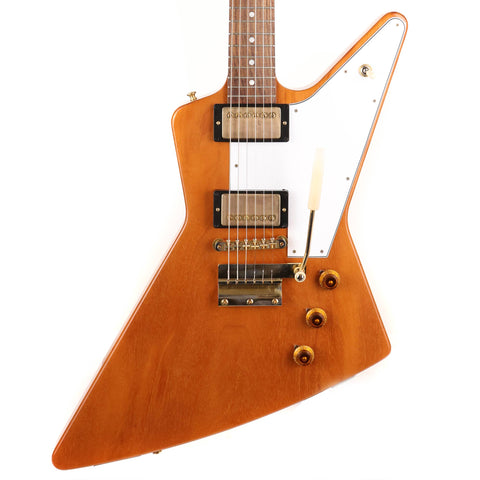 Gibson Custom Shop 1958 Explorer Heavy Antique Natural VOS Made 2 Measure Maestro Tailpiece