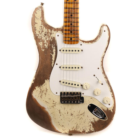 Fender Custom Shop Limited Edition 1956 Stratocaster Super Heavy Relic Aged India Ivory