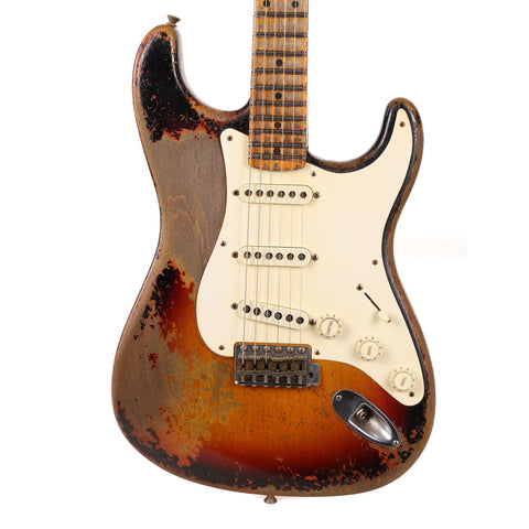 Fender Custom Shop 1957 Stratocaster Ultimate Relic Masterbuilt Dale Wilson 3-Tone Sunburst