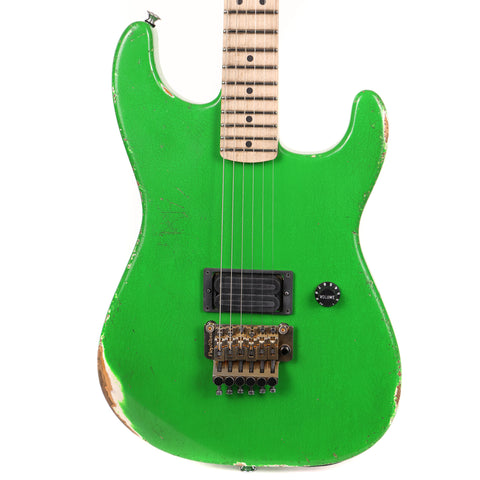 Charvel Custom Shop San Dimas Nitro Aged Slime Green