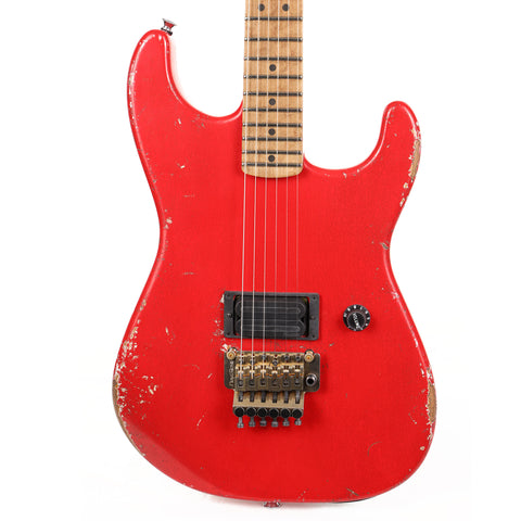 Charvel Custom Shop San Dimas Nitro Aged Hot Rod Red