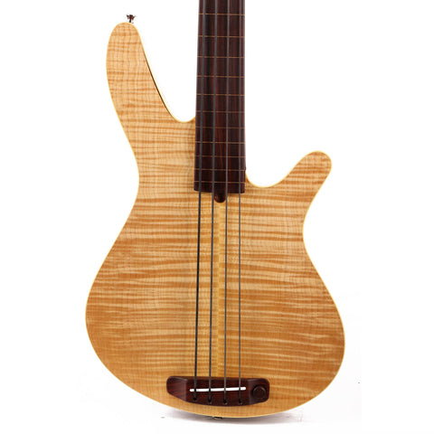 Rob Allen MB-2 Fretless 4-String Bass Flame Maple Natural