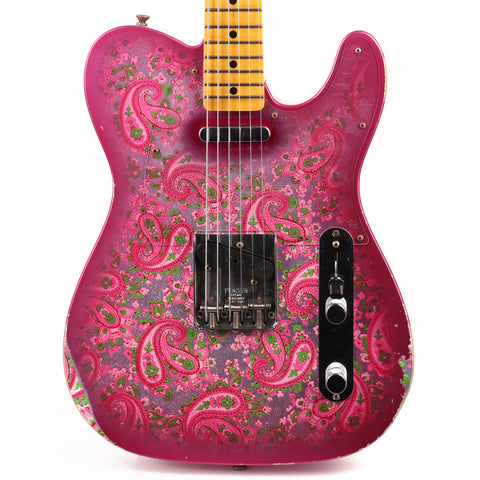 Fender Custom Shop Limited Edition '68 Pink Paisley Telecaster Relic