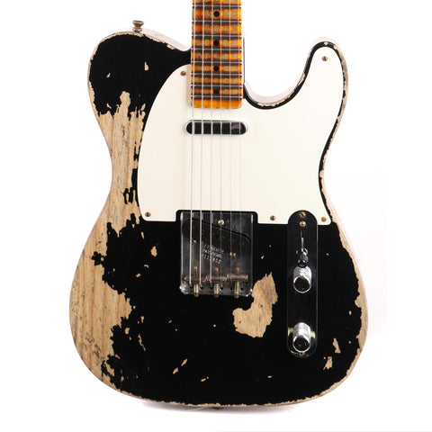 Fender Custom Shop Limited Edition 1950 Double Esquire Super Heavy Relic Aged Black
