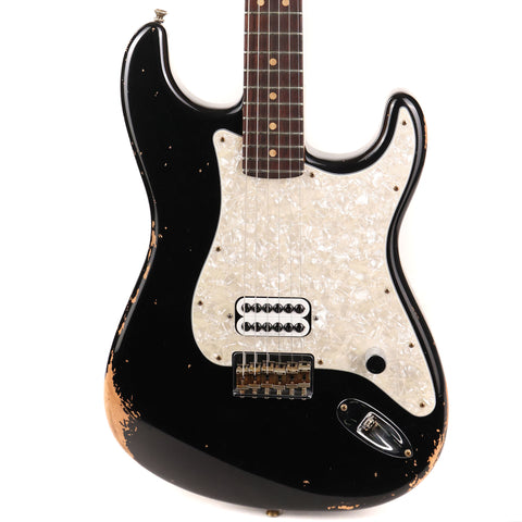 Fender Custom Shop 1969 Stratocaster Hardtail Heavy Relic Black