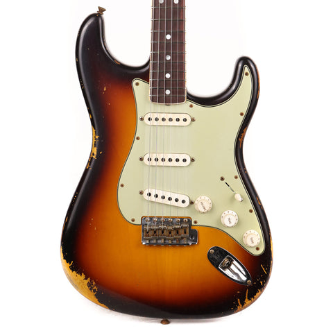 Fender Custom Shop '60s Stratocaster Thin Skin Faded 3-Tone Sunburst