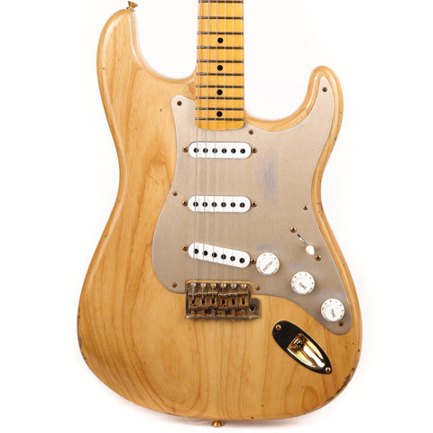 Fender Custom Shop 1955 Stratocaster Relic Aged Natural with Gold Hardware